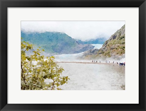 Framed Glacier Harbor No. 2 Print