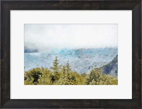 Framed Glacier Harbor No. 3 Print