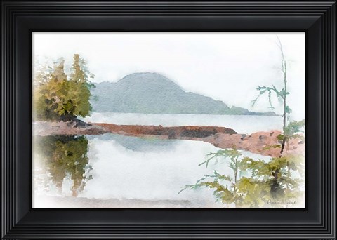 Framed Ketchikan Inlet Print