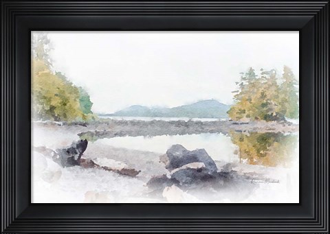 Framed Ketchikan Inlet II Print