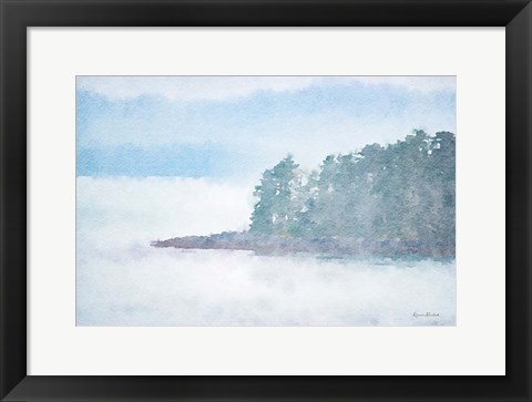 Framed Indigo Bay No. 2 Print