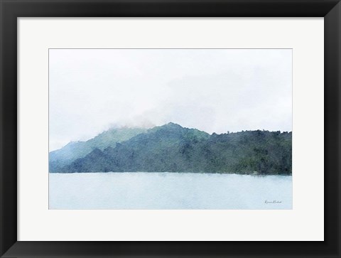 Framed Indigo Bay No. 3 Print