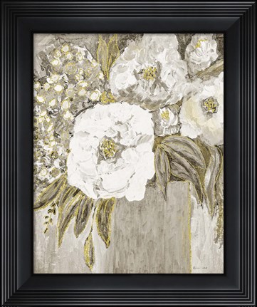 Framed Golden Age Floral II Print