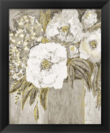 Framed Golden Age Floral II Print