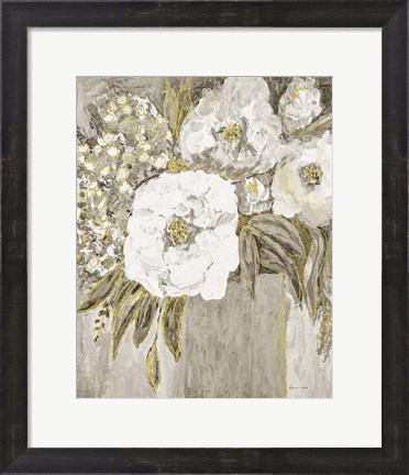 Framed Golden Age Floral II Print