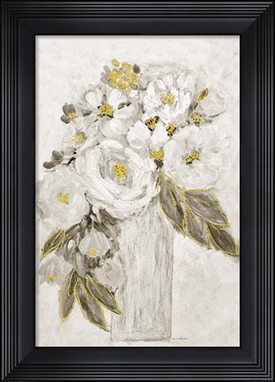 Framed Golden Age Floral III Print