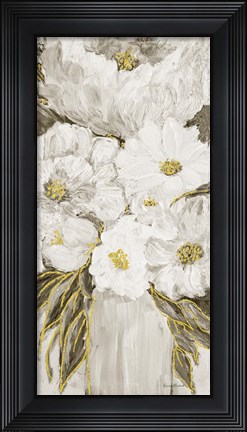Framed Golden Age Floral VI Print