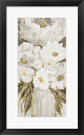 Framed Golden Age Floral VI Print