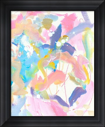 Framed Abstract Color Print