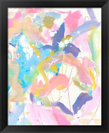 Framed Abstract Color Print