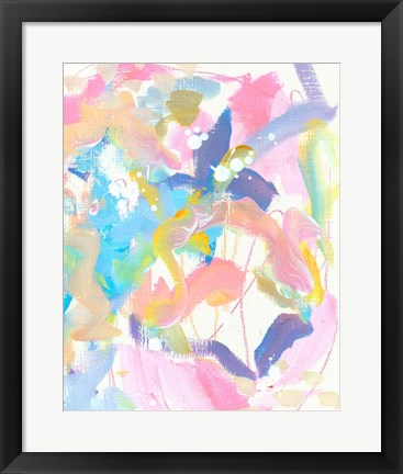 Framed Abstract Color Print