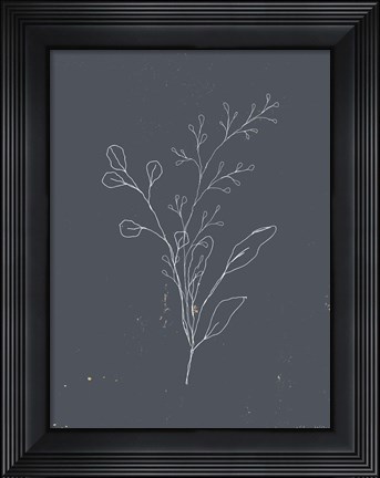 Framed Soft Bouquet II Print