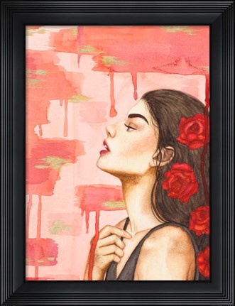 Framed Without Breath Print