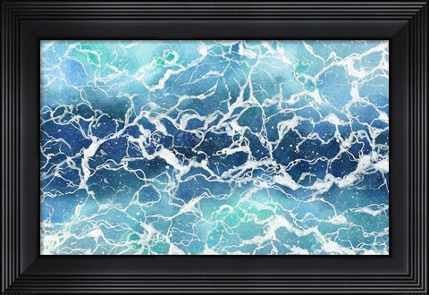 Framed Pool Ripples Print
