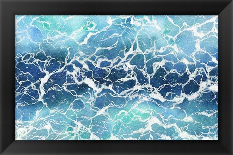 Framed Pool Ripples Print