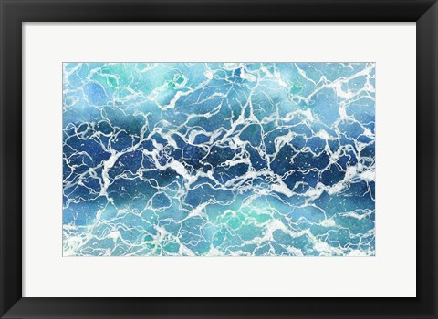 Framed Pool Ripples Print