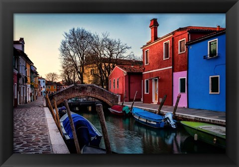 Framed Burano Print