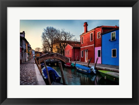 Framed Burano Print