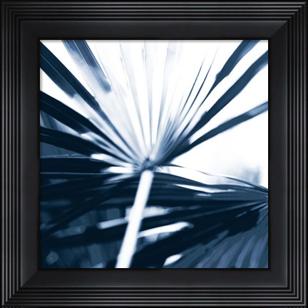 Framed Among Blue Palms I Print