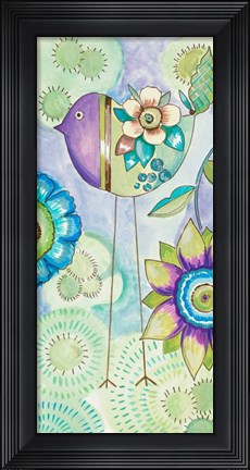 Framed Stand Tall Bird III Print