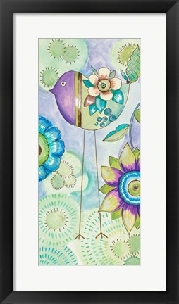 Framed Stand Tall Bird III Print