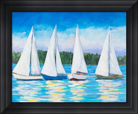 Framed Great Sails I Print