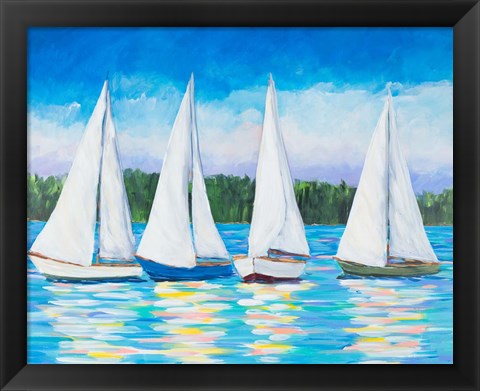 Framed Great Sails I Print