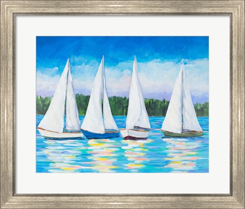 Framed Great Sails I Print