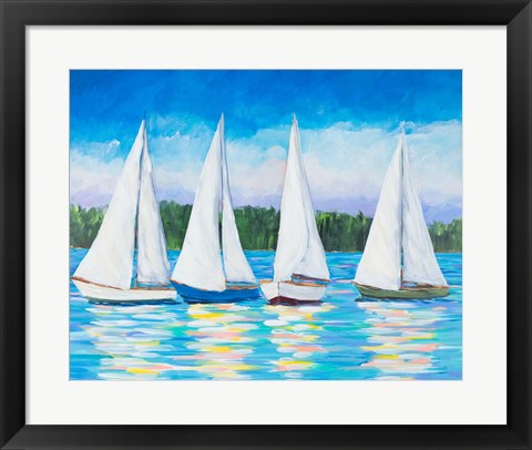 Framed Great Sails I Print