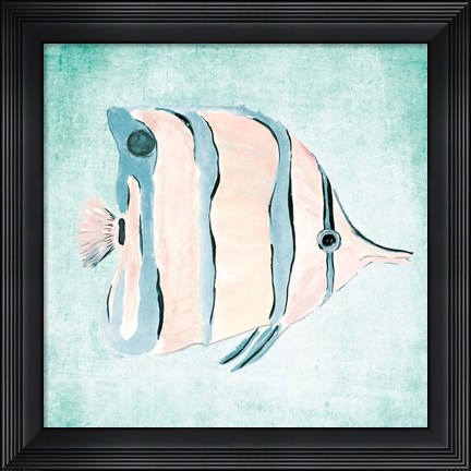 Framed Fish In The Sea II Print