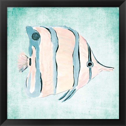 Framed Fish In The Sea II Print