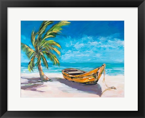 Framed Lost Island II Print