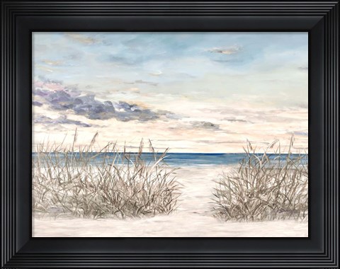Framed Windy Beaches Print