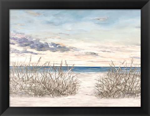 Framed Windy Beaches Print