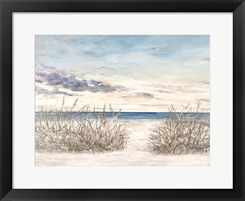 Framed Windy Beaches Print