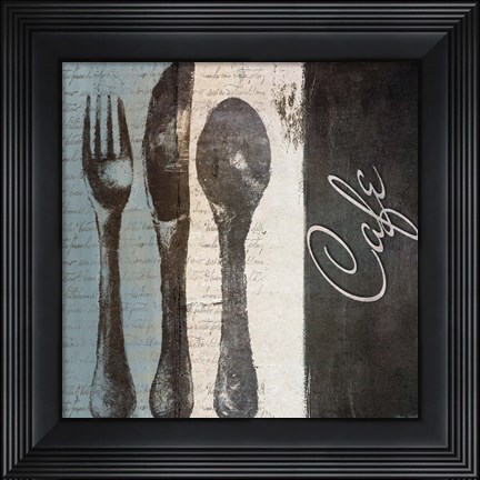 Framed Cafe Print