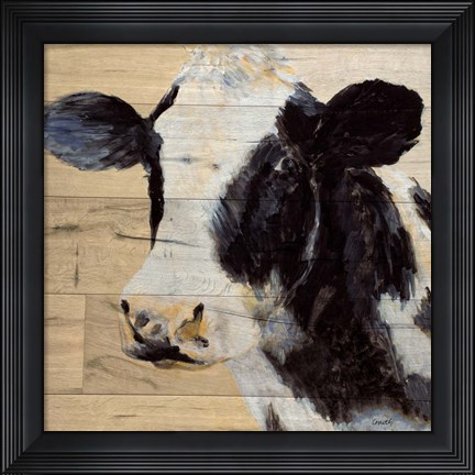 Framed Cow Print