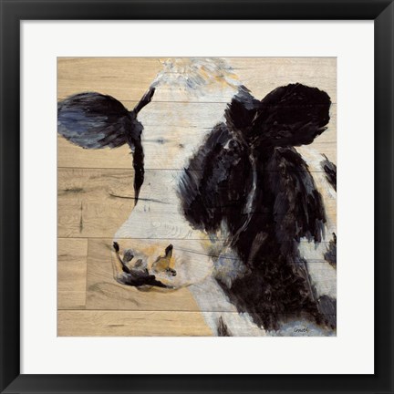 Framed Cow Print