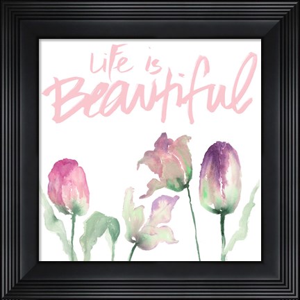 Framed Beautiful Dreams I Print