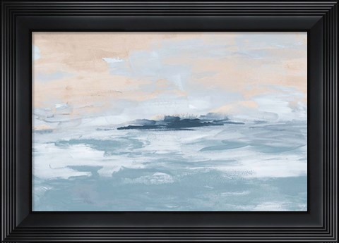 Framed Muted Modern Serenity Print