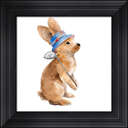 Framed Trendy Meadow Buddy I (Golf Club) Print