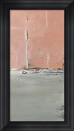 Framed Blushing Edge Panel II Print