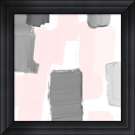 Framed Soft Mergence I Print