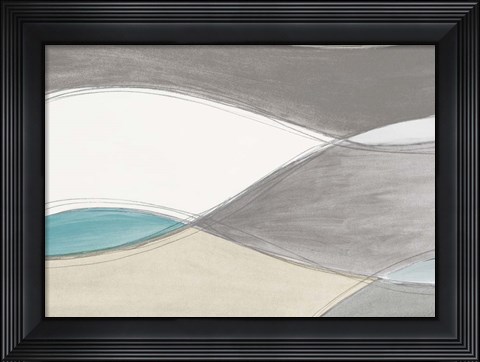 Framed Winter Coalescence I Print