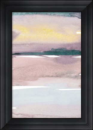 Framed Cotton Candy Sky II Print