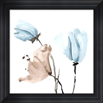 Framed Dream Big Florals Print