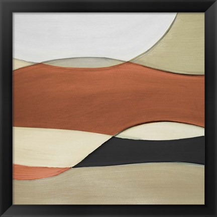 Framed Coalescence Neutral Square IV Print