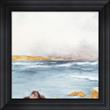 Framed Along The Golden Coast I Print