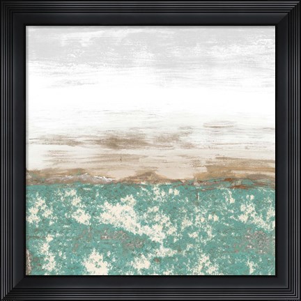Framed Modern Landscape Abstract Print