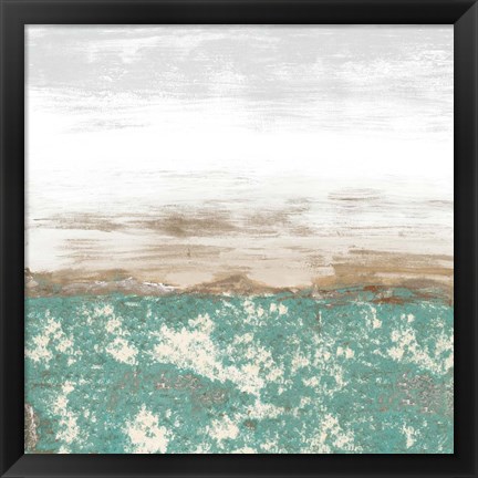 Framed Modern Landscape Abstract Print